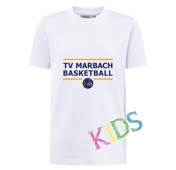 Hakro TV Marbach T-Shirt Kids NO. 521 Farbe Weiss