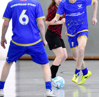 Fußballteam Verein für Präventionsarbeit...